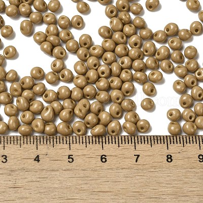 6/0 стеклянный бисер непрозрачной краски для выпечки X1-SEED-M012-02A-16-1