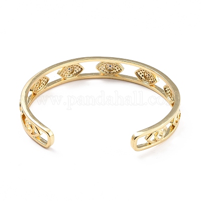 ゴールド　金　ジルコニア　オープン　バングル　ブレスレット シルバー925 ゴールド バングル レース ブレスレット 透かし 18K