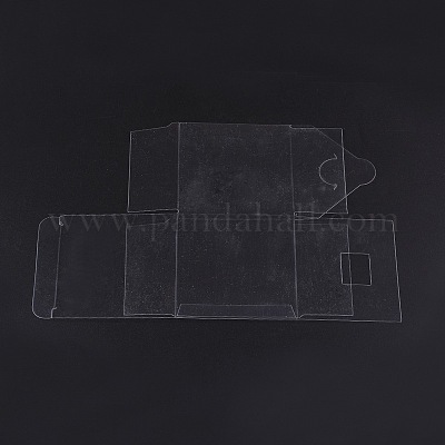 Boîtes d'emballage transparentes en plastique&nbsp;CON-WH0015-01-7cm-1