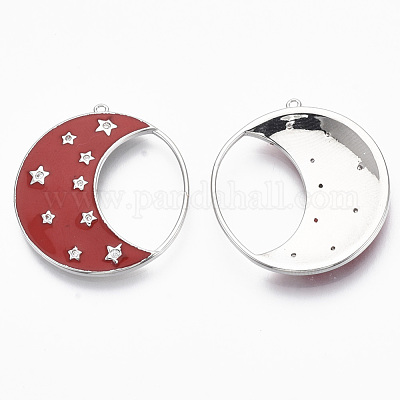 Латунные микро проложить кубического циркония подвески KK-R130-036-02P-NF-1