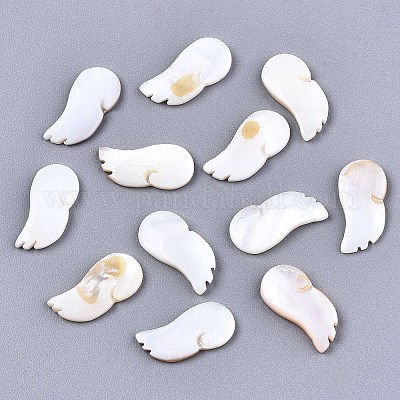 Natürliche Süßwasser Muschel Cabochons&nbsp;SHEL-R113-13-1