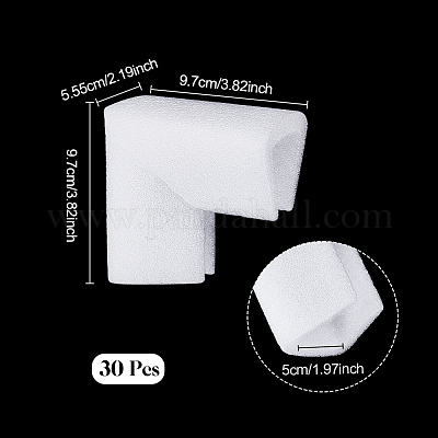 Угловой щиток из пеноматериала epe AJEW-WH0816-061A-1