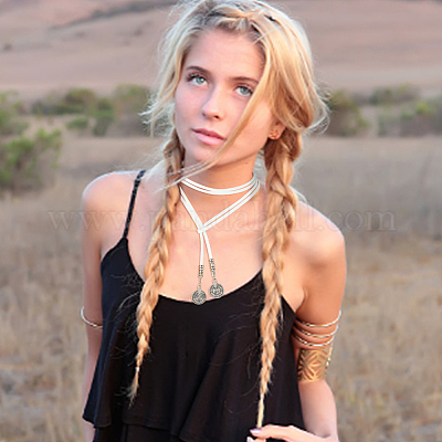 3шт. набор из 3-х цветных шерстяных шнуров для ожерелий NJEW-AN0001-27-1