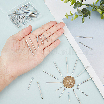 Подвески из нержавеющей стали в стиле 60шт. STAS-SC0003-93-1