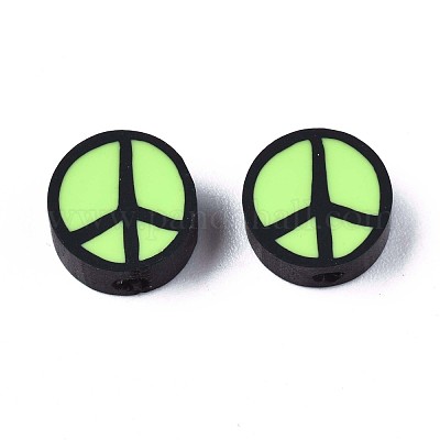 Бусины из полимерной глины  CLAY-N007-006-06-1