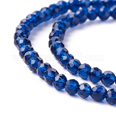 Прозрачные стеклянные бусины GLAA-C019-01B-04-1