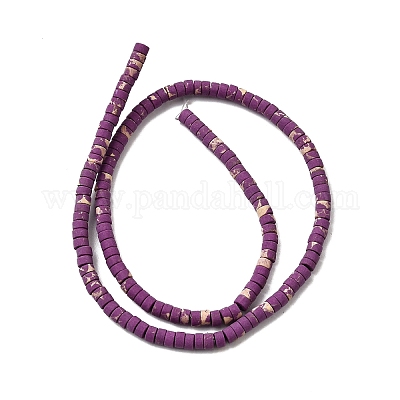 Окрашенные синтетические нити из имперской яшмы G-Z089-A03-L-1