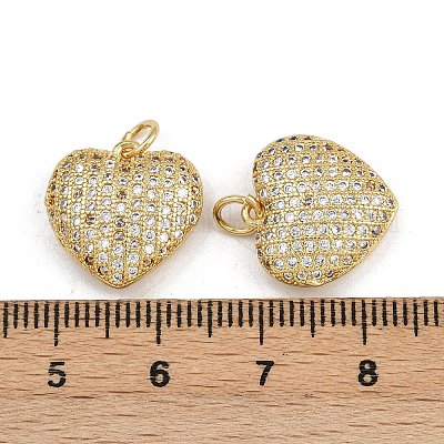 Латунные микро проложить кубического циркония подвески ZIRC-I367-06G-02-1