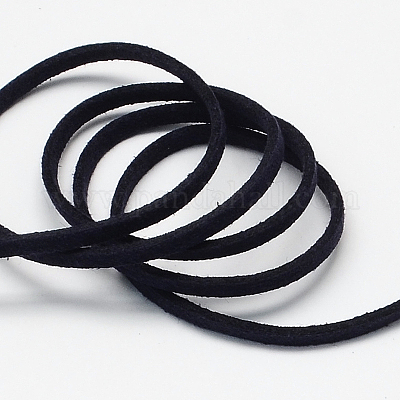 Экологичный шнур из искусственной замши LW-R007-3.0mm-1075-1