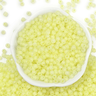 6/0 светящаяся стеклянная бусина X1-SEED-NH0001-01B-1