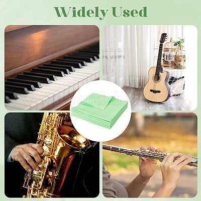 Салфетка для чистки трубок из микрофибры для музыкальных инструментов AJEW-WH20054-053D-1