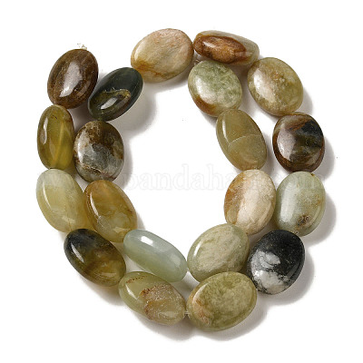 Природного нефрита Xiuyan бисер нитей G-B078-F03-02-1