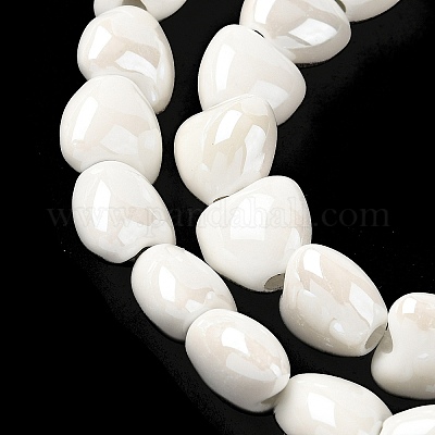 Фарфора ручной работы бисер нитей PORC-Z002-02E-1