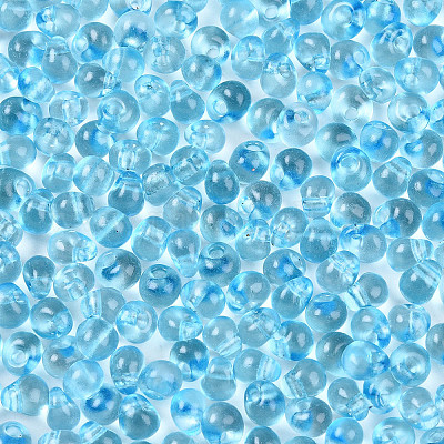 3/0 стеклянная бахрома с покрытием из запекаемой краски SEED-A034-04G-1