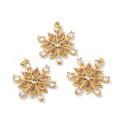 Стойки обшивки латунь микро проложить Циркон подвеску KK-A160-06G-1