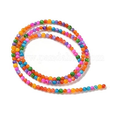 Нити бусин из натуральных пресноводных ракушек X1-SHEL-G018-01D-1