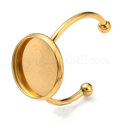 Ионное покрытие (ip) 304 нержавеющая сталь открытая манжета кольцо выводы STAS-H215-01C-G-1