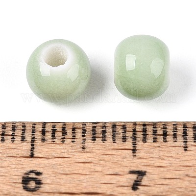 Фарфоровые бусины ручной работы PORC-D300-A34-1