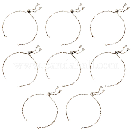 Nbeads bracelets à chaîne coulissante à 12 brin AJEW-NB0003-63-1