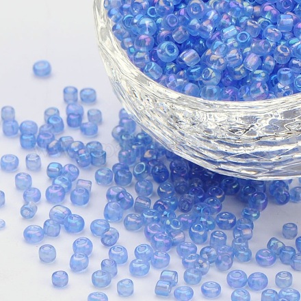 Ornaland 8/0 Round Glass Seed Beads SEED-OL0002-02-3mm-10-1