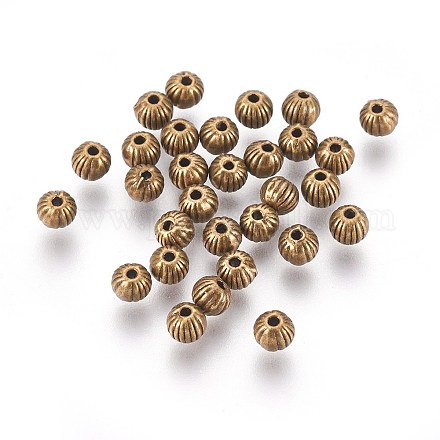 Perles en alliage d'espacement de style tibétain X-MLF0263Y-NF-1