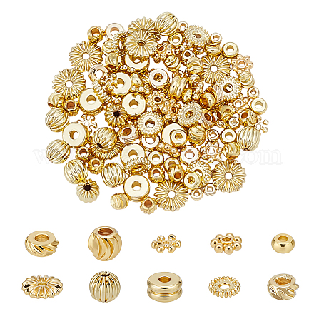 Spacer бисер латунные&nbsp;KK-ME0003-79-1