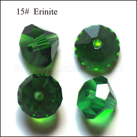 Abalorios de cristal austriaco de imitación SWAR-F075-10mm-15-1