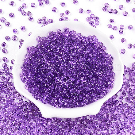 3/0 стеклянная бахрома с покрытием из запекаемой краски SEED-A034-04F-1