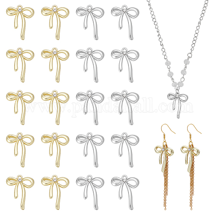 32шт 2 цвета подвески из сплава с покрытием стойки FIND-UN0007-54-1