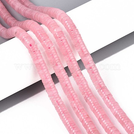 Природного розового кварца нитей бисера&nbsp;G-T142-6mm-14-1