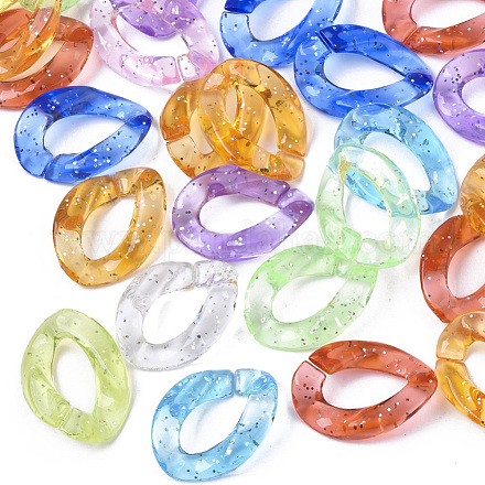 Transparent Acrylic Linking Rings OACR-S036-001A-L-1