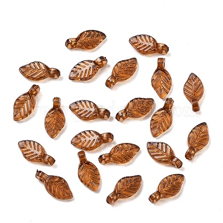 Прозрачные акриловые брелоки OACR-G054-02H-1