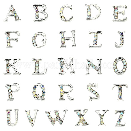 Кабошоны из сплава с 26 буквой MRMJ-R129-97D-1