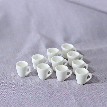 Ornamenti in miniatura per tazze da tè in resina BOTT-PW0001-179F-1