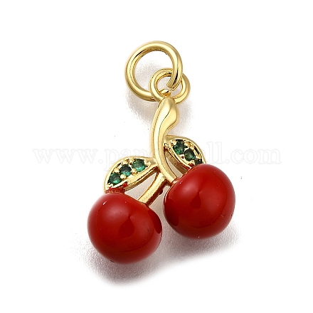 Латунные микро проложить кубического циркония подвески KK-S515-065G-1