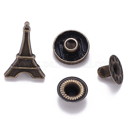 Brass Snap Buttons SNAP-S012-003-RS-1