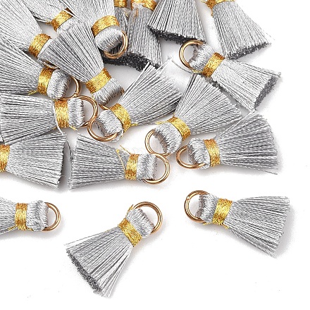 20 шт. украшения из поликоттона (полиэстер-хлопка) ручной работы в виде кисточек FIND-FS0003-27L-1