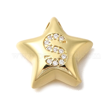 Стойки обшивки латунь микро проложить Циркон подвеску KK-I722-05G-S-1