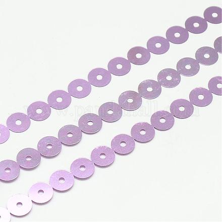 Perles de paillette en plastique PVC-Q091-7mm-01-1