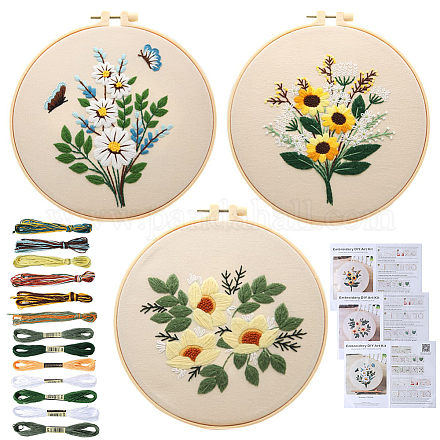 Наборы для вышивания своими руками для начинающих DIY-WH20011-73C-1