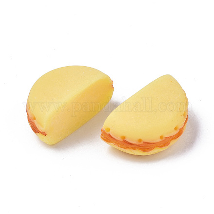 Opaque Resin Cabochons CRES-T022-14G-1
