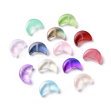 Perlas de vidrio pintado en aerosol transparente GLAA-I050-04-1