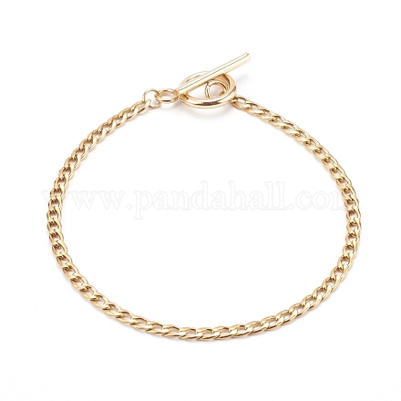 Bracelets maillon chaîne en 304 acier inoxydable BJEW-JB06054-01-1