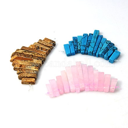 Natural & Synthetic Gemstone Beads Strands G-G270-M-1