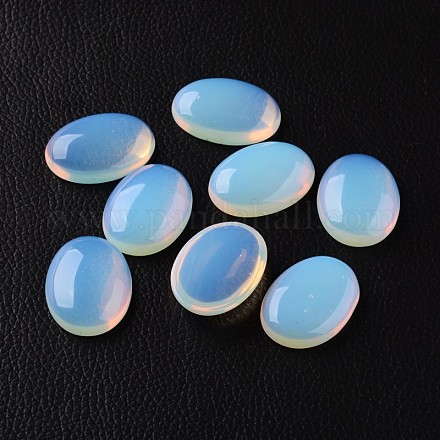 Oval Synthetical Opalite Cabochons G-I171-22x30mm-08-1