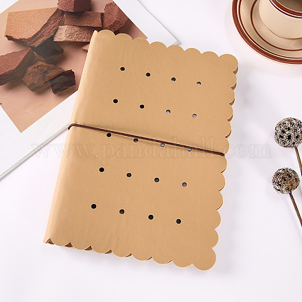A5 PVC Photo Album with Imitation Leather Cookies-Shaped Cover ZXFQ-PW0001-116B-1