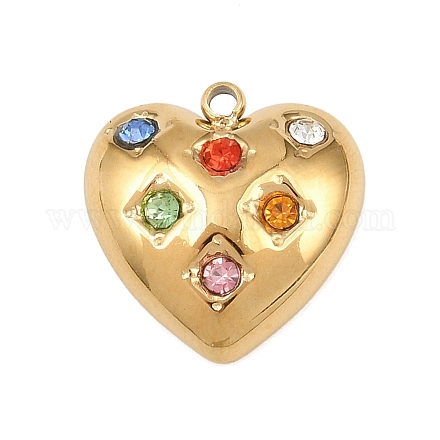 Латунные микро проложить кубического циркония подвески KK-Z133-03G-03-1