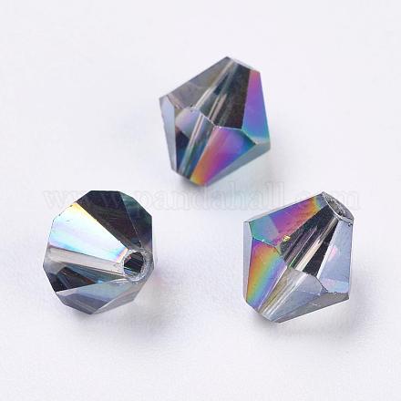 Abalorios de cristal austriaco de imitación SWAR-F058-8mm-31-1