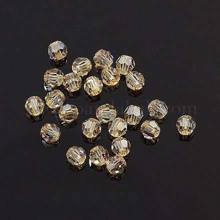 Österreichischen Kristall-Perlen X-5000_4mm001GSHA-1