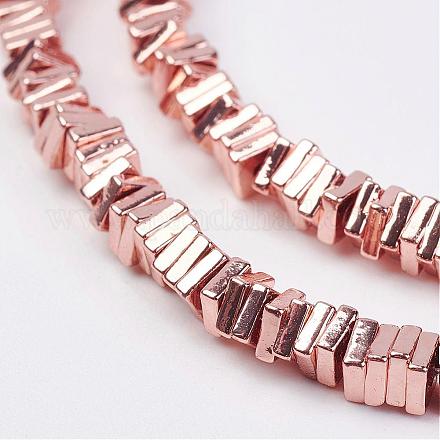 Non-magnetic Synthetic Hematite Heishi Beads Strands G-P262-22-RRG-1